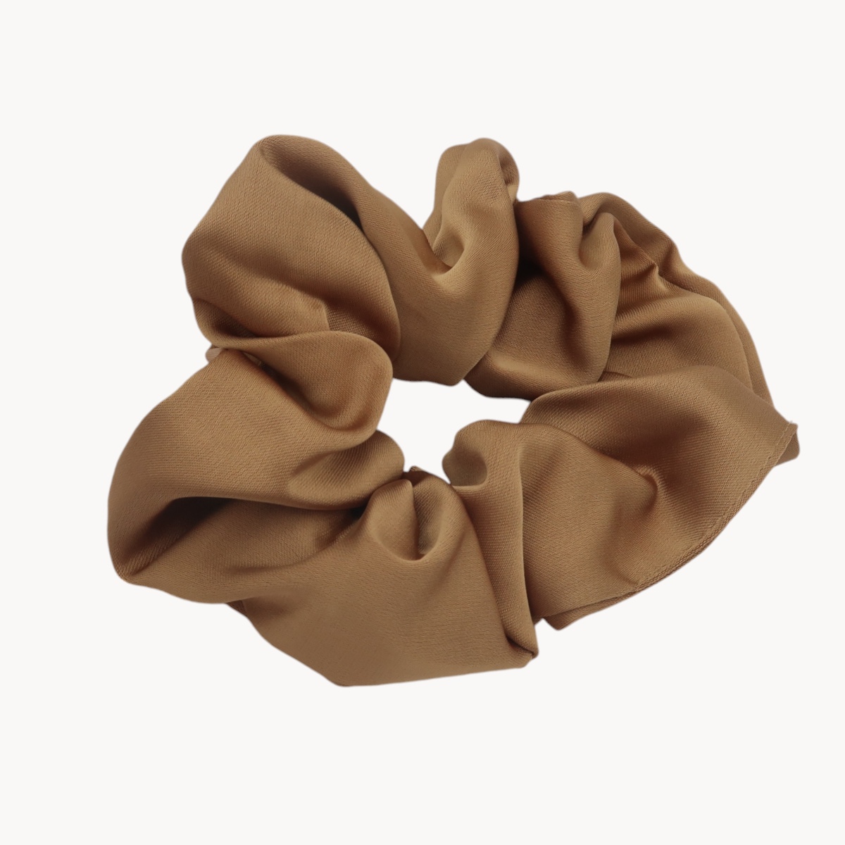 Chouchou cheveux en soie - Disponible en noir, marron ou café
