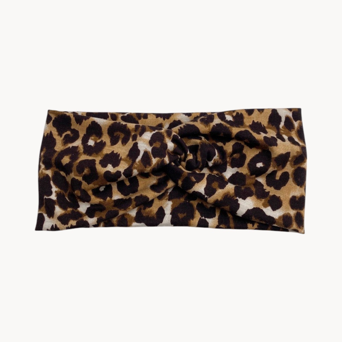 Bandeau Cheveux Brun Léopard