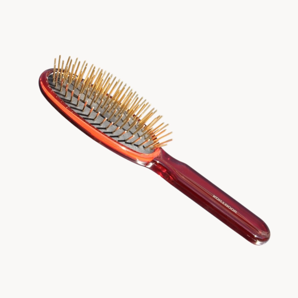 Brosse à cheveux Koh-I-Noor - Pointes dorées - Collection Allseasons
