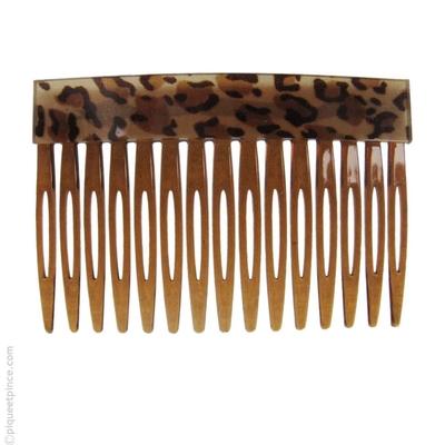 Peigne à cheveux léopard