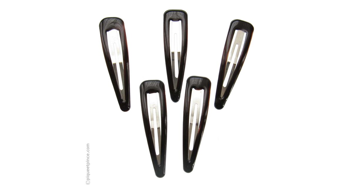 Barrettes à Cheveux 'clic-clac' Multicolores - Lot De Pinces Neuves Avec étiquettes