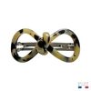 barrette à cheveux grand nœud alexia écaille clair-Photoroom