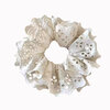 Chouchou cheveux dentelle blanc