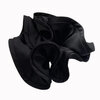 Chouchou cheveux satine noir