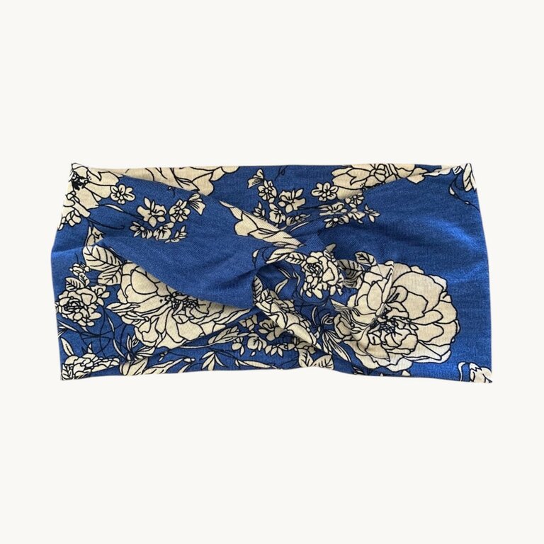 Lot De 6 Bandeaux Pour Femme - Tissu Doux élastique, Antidérapant, Motifs Floraux Et Uni, Pour Sport Et Style Quotidien (largeur 5 Cm)
