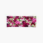 bandeau-cheveux-motif-floral-rose-fond-blanc