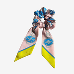 chouchou-foulard-médaillons-bleu-rose