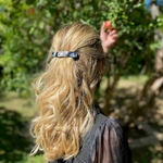 barrette cheveux carla corne argent 5