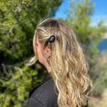 barrette cheveux chloé noir 5