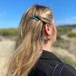 barrette cheveux philomène vert sapin 5