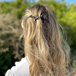 barrette cheveux antoinette écaille clair 5