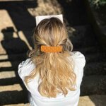 barrette cheveux aglaé caramel cuivré 5