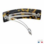 barrette cheveux hortance écaille foncé 3