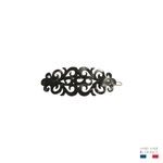 barrette cheveux charlotte noir nacré-Photoroom