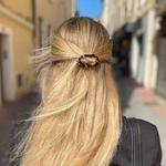 barrette cheveux louanne écaille foncé 5