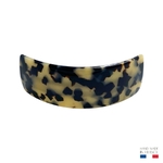 barrette à cheveux bombé  joséphine écaille clair 3-Photoroom