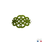 barrette à cheveux diane opale guacamole-Photoroom