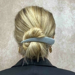 pince à cheveux pélican granitée argent 5