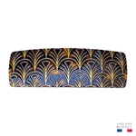barrette à cheveux aglaé tropical brun ambré