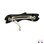 barrette à cheveux lydie noir doré 3-Photoroom