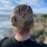 pic à cheveux torsadé 19 cm onyx 5