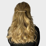 barrette à cheveux fantaisie sandrine doré 5
