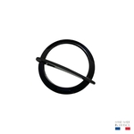 barrette à cheveux marjorie cercle noir-Photoroom