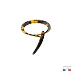 barrette à cheveux marjorie cercle écaille foncé 3-Photoroom