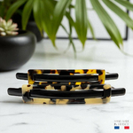 barrette à cheveux léonie rectangle collection