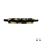 barrette à cheveux léonie rectangle écaille clair-Photoroom