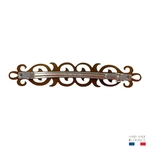 barrette à cheveux julie arabesques marron 2-Photoroom