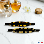 barrette à cheveux zoé ovale allongé collection