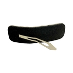 barrette clic clac strass argent et feutrine 3-Photoroom