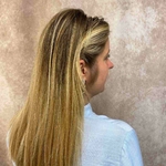 serre tête cheveux discret filaments doré 5