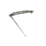 barrette cheveux anais ovale pépites argenté 4-Photoroom
