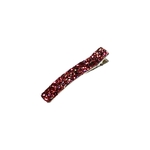 barrette cheveux pince flavie paillettes rouge-Photoroom