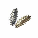 barrette à cheveux séverine grande feuille collection