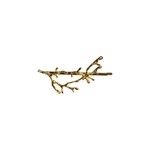 barrette à cheveux adèle branche or-Photoroom