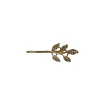 barrette à cheveux coulissante annabelle 5 feuilles or-Photoroom