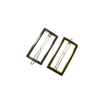 barrette à cheveux harmonie rectangle ajouré collection-Photoroom