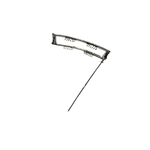 barrette à cheveux harmonie rectangle ajouré argent 3-Photoroom