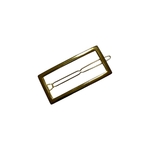 barrette à cheveux harmonie rectangle ajouré or-Photoroom