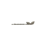 barrette à cheveux cécilia petit papillon argenté-Photoroom