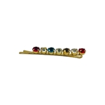 barrette à cheveux lucie dorée pierres multicolore 2-Photoroom
