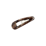barrette à cheveux clic clac marbré marron-Photoroom
