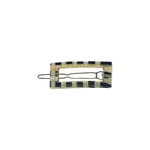 barrette à cheveux rectangulaire tatiana noir et crème-Photoroom