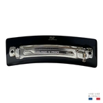 barrette à cheveux hortance classique noir 2-Photoroom