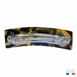 barrette à cheveux hortance collection corne doré 2