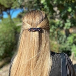 barrette à cheveux anne noir pailleté 4