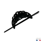barrette pic à cheveux bianca motif floral baroque noir 2-Photoroom